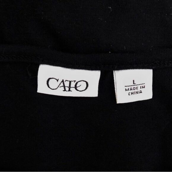 Cato Women Shirt Size L Multicolor Sequin Blouse - Picture 4 of 6